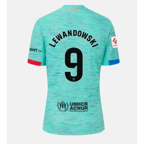 Barcelona Robert Lewandowski #9 Alternativní Dres 2023-24 Krátký Rukáv
